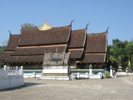 Wat Xieng Thong pagoda in Luang Prabang